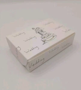 Pack Of 8 Single Slice Luxury Cake Boxes Wedding Party Box Cakes Food Favours - Picture 1 of 7