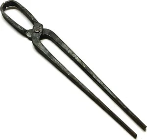Pinzas de herrero de 16 pulgadas, pinzas forjadas a mano para forja yunque tornillo cuchillo fabricación F - Imagen 1 de 5