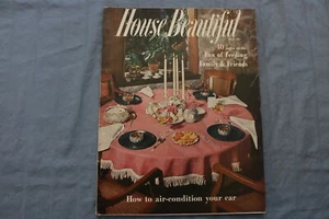 1957 JULY HOUSE BEAUTIFUL MAGAZINE - AIR-CONDITION YOUR CAR COVER - E 9668 - Picture 1 of 2
