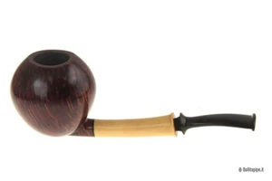 Vitale Pipe ☽ - Apple with boxwood inlay - Picture 1 of 7