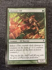 Glistener Elf New Phyrexia NM/LP Green Common MAGIC THE GATHERING CARD