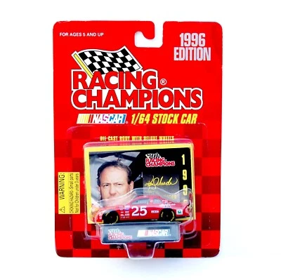 Ken Schrader | 1996 Nascar RACING CHAMPIONS 1:64 Die Cast | w/Card & Stand NOS - Image 1 of 2