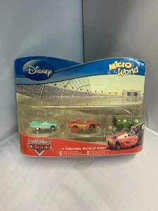 DISNEY PIXAR MICRO WORLD COLLECTABLE WORLD OF DISNEY 3 CAR SET DIE CAST - Bild 1 von 1