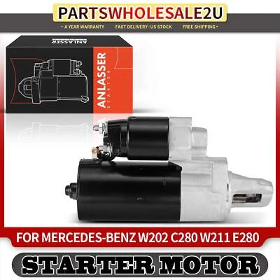 Starter Motor for Mercedes-Benz C280 C43 AMG C55 AMG CL500 CL55 AMG CL600 E280 - Image 1 of 4