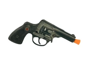 Toy Cap Gun Vtg Die Cast Trooper Star 6" Orange Plug metal pistol Colt PARTS BC5 - Picture 1 of 5