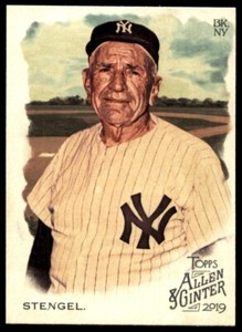 2019 Topps Allen & Ginter Base SP #388 Casey Stengel