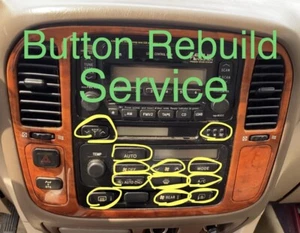 🔥98-02 Lexus LX470 Land Cruiser Climate Button Replacement Mail In Service❄️ - Picture 1 of 2