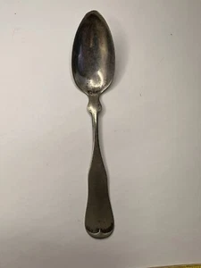 Rogers Bros Teaspoon C 1850 Silver Plate Flatware Victorian Antique LL-81 - Picture 1 of 8