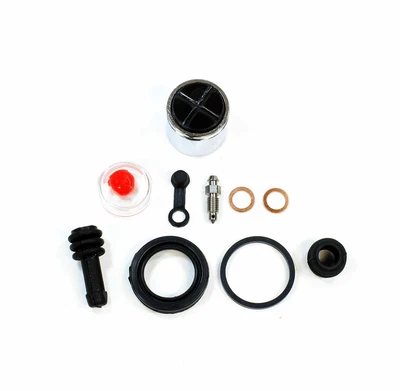 Vedação de pinça de freio + kit de pistão OEM para 1985-2005 Kawasaki KLR250 dianteiro - Imagem 1 de 4