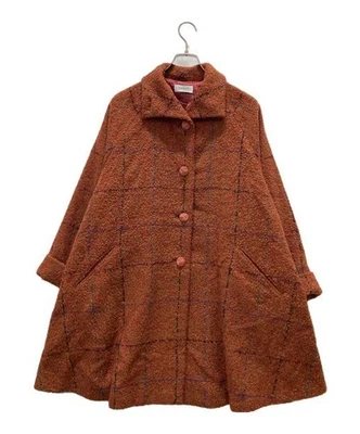 Abrigo missoni Boucle Check naranja Foto 1 de 4