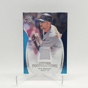 Camiseta deportiva Upper Deck Icons Nick Markakis Orioles 2009 usada en juegos #FF-NM 10150 - Imagen 1 de 2