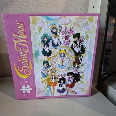 USAopoly Sailor Moon S 550 Piece 18"x 24" GameStop Exclusive Puzzle - Image 1 of 4