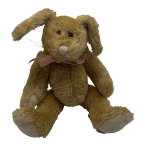Boyds JB Bean Bunny Rabbit Plush 8" Poseable Arms Legs 1995 Vintage Collectible - Imagen 1 de 6
