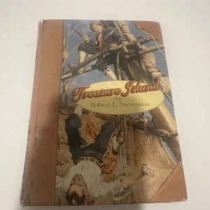 TREASURE ISLAND By Robert L. Stevenson 1998 R. Frederick Ltd. Illustrated - Foto 1 di 10
