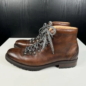 Marc Nolan Brown Leather Boots - Men’s 11 - Read - Picture 1 of 12