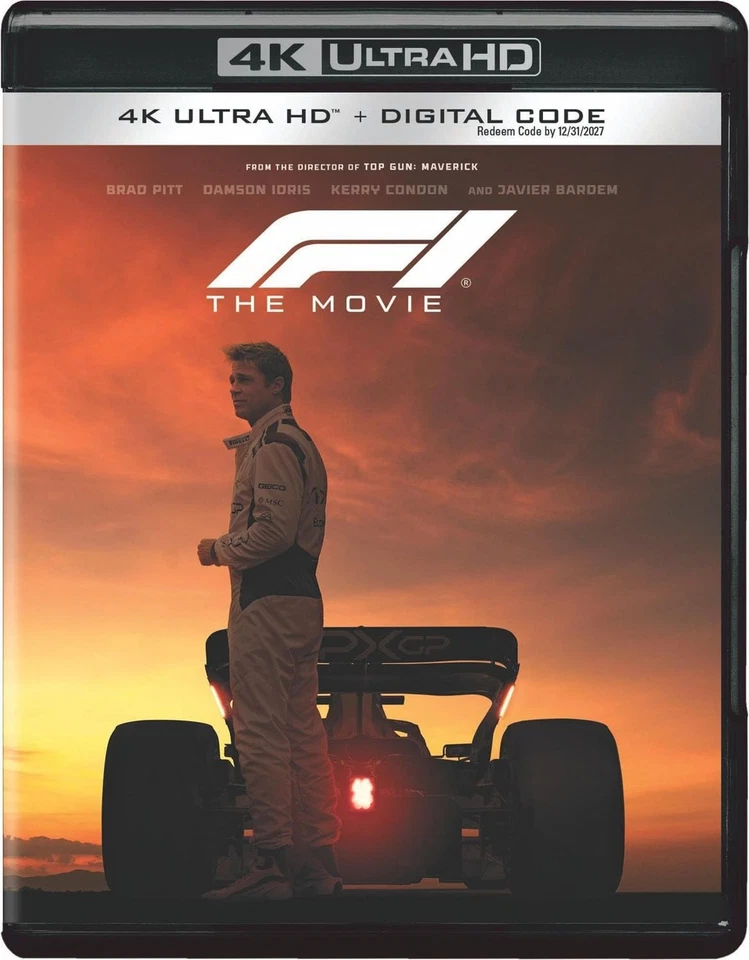 F1 The Movie ( 4k UHD Blu-ray & 4K  Digital, 2026) w/ Slipcover - Image 1 of 1