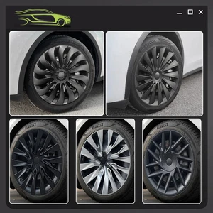 4 pezzi design copricerchio per Tesla Model 3 Highland 2023-2025 18 pollici destra e sinistra - Foto 1 di 16