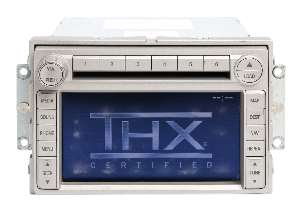 Lincoln MKZ 2007 AM FM receptor reproductor de CD de un solo disco listo para navegación 7A1T-18K931-DA Foto 1 de 4