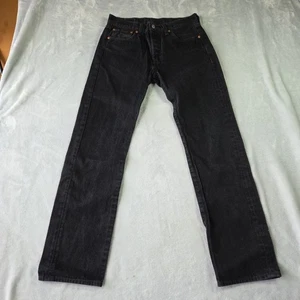 Levi's 501 Jeans Gr. 30x32 Original Fit schwarz Knopfleiste (passt 30x29,5) 0967 - Bild 1 von 17