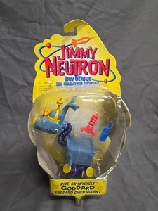 New 2001 Jimmy Newtron Ride on Skycycle Goddard Action Figure - Picture 1 of 2