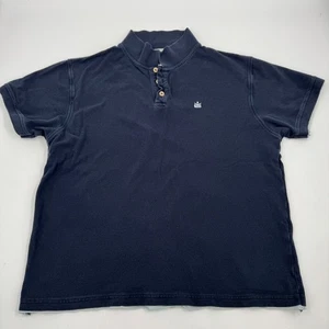Machine Poloshirt Herren XL dunkelblau Kurzarm Knopfleiste Freizeit Oberteil - Bild 1 von 8