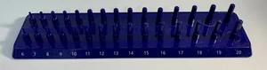 Kobalt 3/8 Zoll Antrieb 30 Buchsen Aufbewahrung Fach Organizer 86981 Polymer Lebensdauer 3/8" - Bild 1 von 4