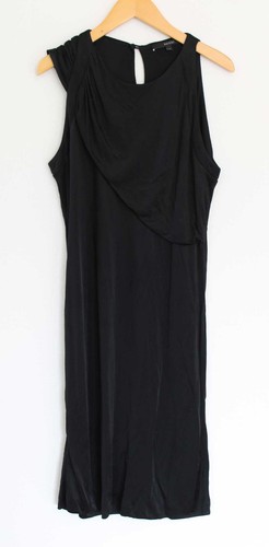 Gucci 2025 abito estivo asimmetrico L nero nero r10_0711