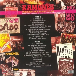THE RAMONES  THE KIDS ARE READY TO GO Splatter  Vinyl LP Sealed Ships Today - Bild 1 von 2