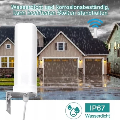 High Gain Antenna For Mobile Cell Phone Signal Booster Cellular 4G LTE Router US - Image 1 of 4