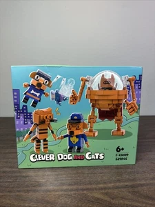 Clever Dog and Cats Building Blocks Set – 529 Pcs – Model F-C10119 - Picture 1 of 7