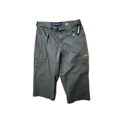 Pantalones BC ETHIC 36x32 Utility Work Años 90 Grunge Patinador Y2K EE. UU. Gris/Oliva Nueva Etiqueta Foto 1 de 4