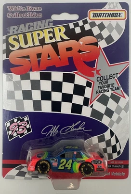1993 Matchbox White Rose Jeff Gordon #24 DuPont NASCAR 1:64 Diecast Car - Image 1 of 2