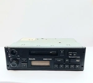 vintage philips 752 car radio cassette player, mid 1980. Used - Picture 1 of 6
