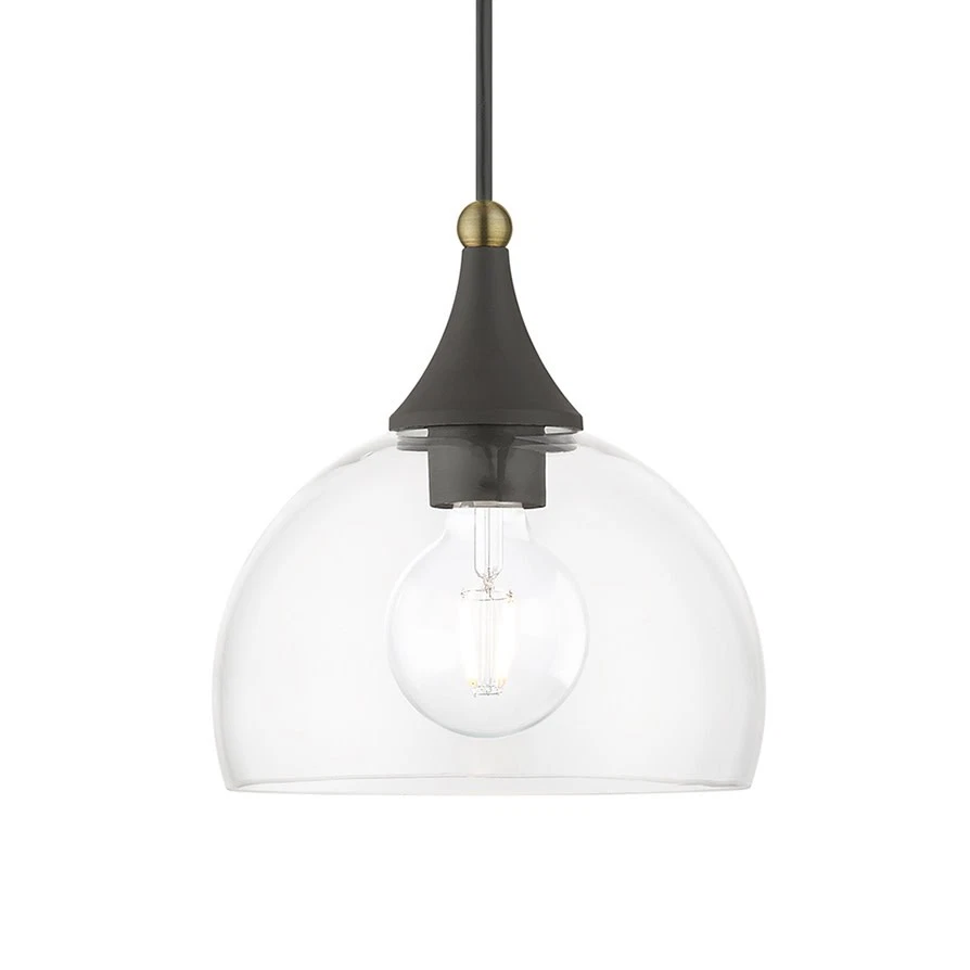 Livex Lighting 53641 Glendon 8"W Mini Pendant - MultiColor - Image 1 of 4