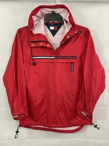 Giacca a vento donna Tommy Jeans taglia S rossa 100% nylon - Foto 1 di 15