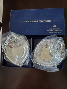 Zwillingsherz Bonbons, F.B. Rogers Silver Company, OVP - Bild 1 von 1