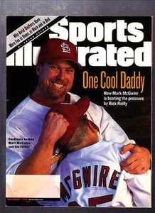 SEPTEMBER 1998 SPORTS ILLUSTRATED W/MARK MCGWIRE & SON ON COVER - Picture 1 of 1