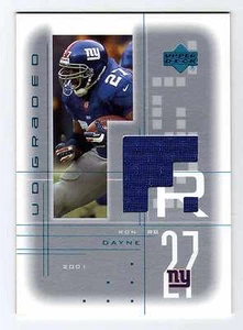 2001 UD Graded Ron Dayne Giants Game Used Jersey BV$10 - Bild 1 von 1
