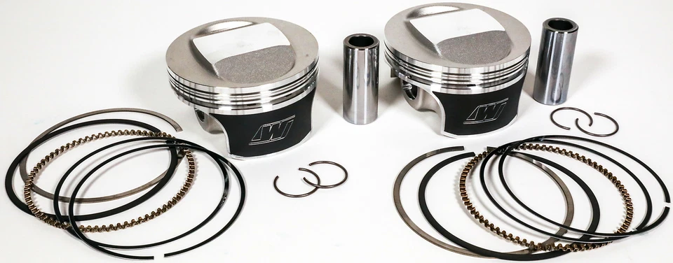 Wiseco Tracker Pistons +.030 Bore Harley Sportster 883-1200 Evo 86-19 K0212P3 - Image 1 of 1