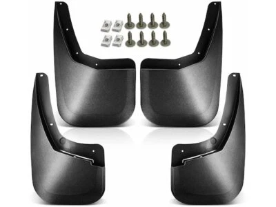 For 2007-2014 Chevrolet Silverado 3500 HD Mud Guard Set Autopart Premium 83742HB - Image 1 of 2