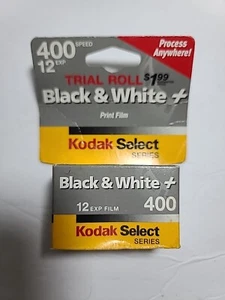 Kodak Select Series Black & White 400 Speed 12 EXP versiegelter Rollfilm Ablaufdatum 11/2001 - Bild 1 von 8