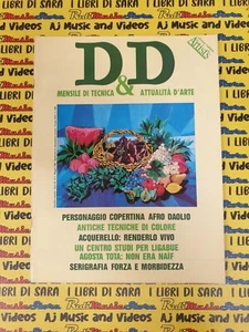 Rivista Magazine DeD DISEGNARE e DIPINGERE n.5 maggio 1989 LIGABUE (AM15) - Foto 1 di 1