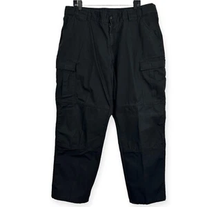 5.11 Tactical Series Men's 2XL 44x31 Cargo Ripstop CCW Cotton Poly Pants Black - Picture 1 of 3