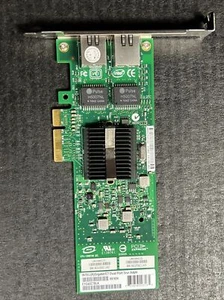 SET 12) Intel E1G42ETBLK Gigabit ET Dual Port Server Adapter 9xFH 3xHH (12 Stück) - Bild 1 von 3