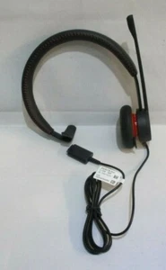 Avaya L129 Quick Disconnect Monaural Leather Headset – 70051405 FREE UK Delivery - Picture 1 of 1