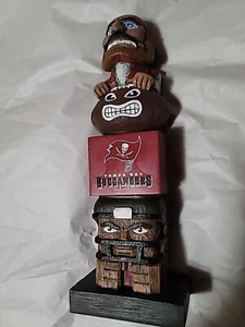 Tótem de fútbol americano NFL Tampa Bay Buccaneers Totem 15" figura polo - Imagen 1 de 5