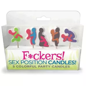 5-pk Sexy Time Candle Set – Funny Gag Gift for Birthdays, Bachelorette & Couples - Picture 1 of 4