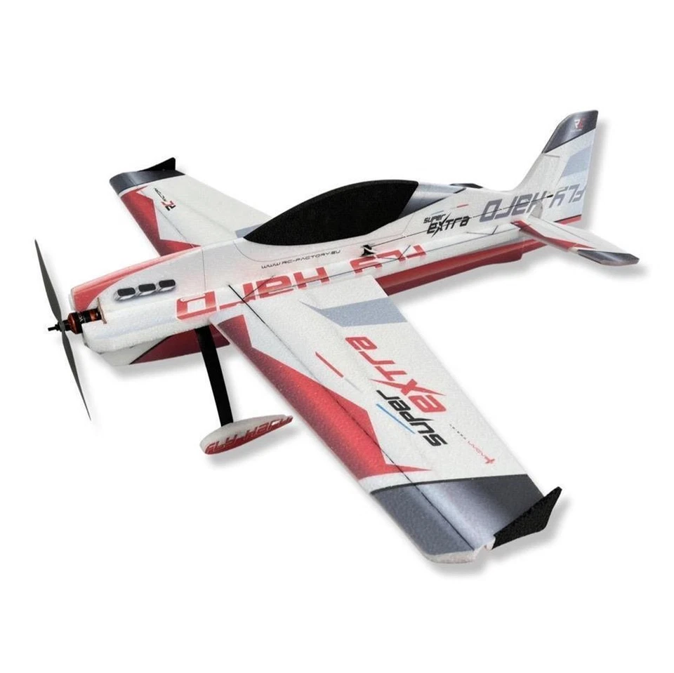 RC Factory Super Extra L grau-rot / 1000 mm / 15463