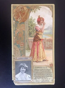 Ancien Chromos Lefèvre utile avec déchirures - Picture 1 of 2