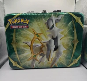 Pokemon Lunchbox Arceus Tin 2022 Collectors Chest, Empty - Picture 1 of 1